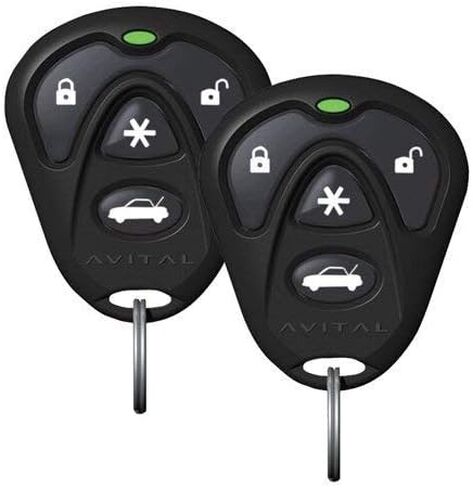 AVITAL 4105L 4105L جهاز التحكم عن بعد مع جهازي تحكم عن بعد بأربعة أزرار (متجدد) in Saudi Arabia