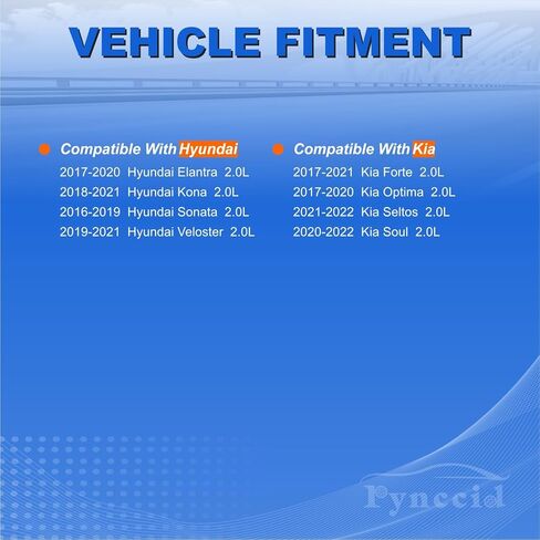 UF816 ملفات الإشعال عالية الأداء وشمعات الإشعال إيريديوم مجموعة مكونة من 4 قطع لشركة Hyundai Elantra/Kona/Sonata/Veloster & Kia Forte/Optima/Soul 2.0L 2016-2021 - يستبدل 27300-2E601 49137 GN10877 in Kuwait