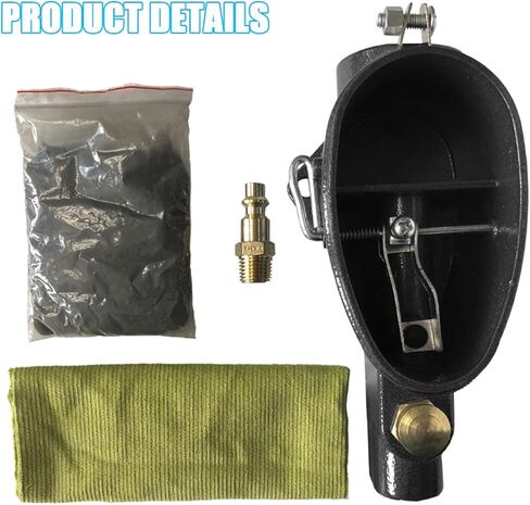 HZEL Car Pneumatic Spark Plug Cleaner, Vehicle Air Sand Blaster Plug Cleaning Tool with Abrasive Material & Fabric Clean Bag, Sparkplug Cleaner for Remove Carbon Buildup Motorcycles Autos in Saudi Arabia