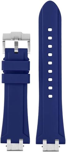 hooson Rubber Watch Strap For MAURICE LACROIX AIKON Connector AI6008 6038 6007 Bracelet Quick Release Metal Steel Head Silicone Band in Saudi Arabia