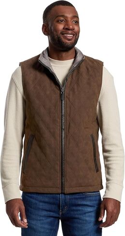Johnston & Murphy mens Upton Reversible Vest in Saudi Arabia