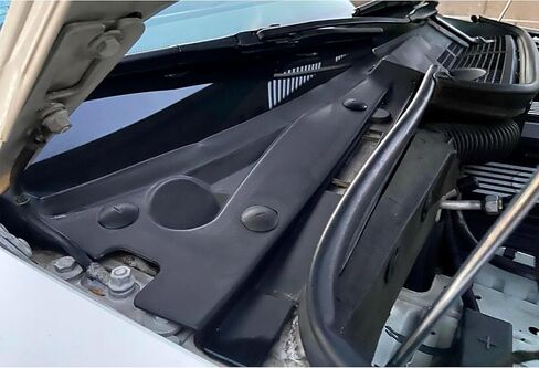 مجموعة غطاء محرك ممسحة الزجاج الأمامي متوافقة مع 1992-1999 BMW E36 318i لاستبدال 51-71-1-977-677 51711977677 غطاء غطاء القلنسوة in Saudi Arabia