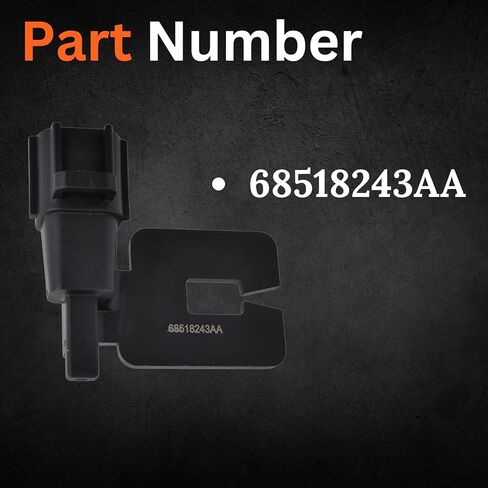 Ambient Air Temperature Sensor with Connector Compatible with Chrysler 200 300 300M Aspen Concorde Pacifica PT Cruiser Sebring Town & Country Voyager Dodge Caravan Dakota in Saudi Arabia