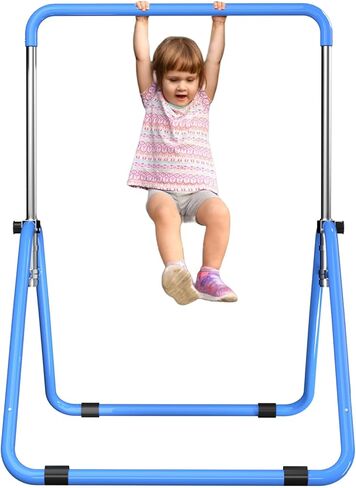 شريط الجمباز للأطفال، معدات الجمباز للمنزل، ارتفاع قابل للتعديل، قضيب تدريب الجمباز، أشياء الجمباز للفتيات من عمر 3-7 سنوات in Kuwait