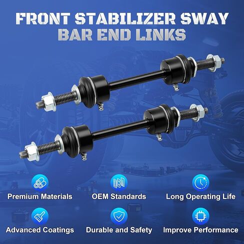 وصلات نهاية قضيب التثبيت الأمامي K750362 متوافقة مع Ford F150 4WD F250 F350 F450 F550 Super Duty 2009 2010 2011 2012 2013 2014 2015 2016 2017 2018 2019 2020، مجموعة من 2 in Kuwait