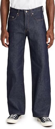 جينز عارٍ ومشهور للرجال من قماش الدنيم القوي Dirty Fade Selvedge in Saudi Arabia