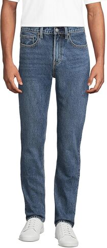 Lands' End Men's Slim Fit Stretch Jeans Washed Black in Saudi Arabia