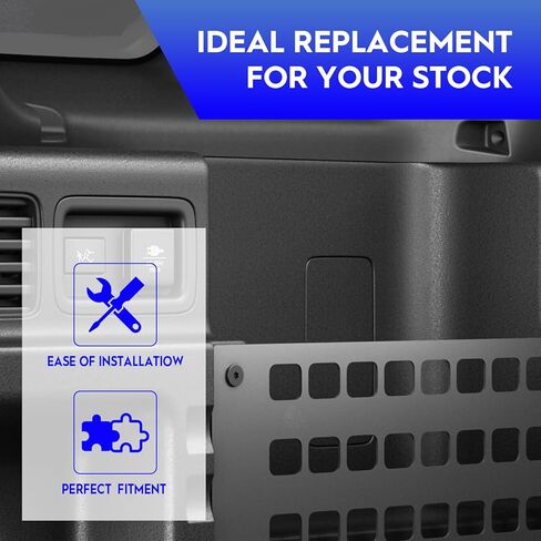 Metal MOLLE Panel for 2026 Honda Passport, Functional Trunk Organizer Storage Panel with Mounting Hardware, Black Partition Board, 2026 Honda Passport Accessories (2 PCS) in Kuwait