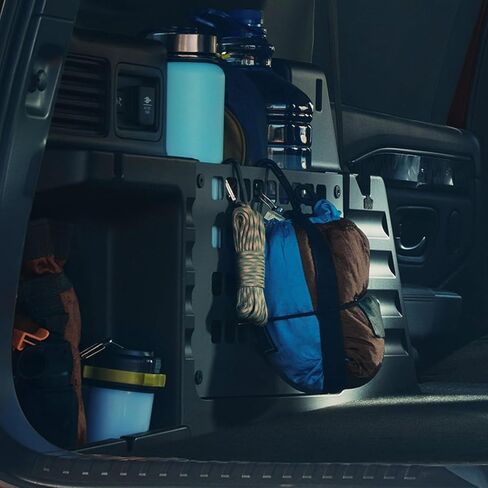 Metal MOLLE Panel for 2026 Honda Passport, Functional Trunk Organizer Storage Panel with Mounting Hardware, Black Partition Board, 2026 Honda Passport Accessories (2 PCS) in Kuwait