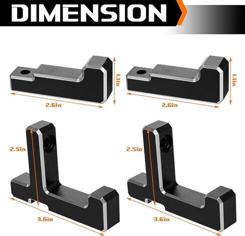 Outus 4 Pcs Aluminum Trunk Grocery Bag Hooks T & J Shaped Trunk Grocery Organizer Compatible with Bronco Accessories 2025 2024 2023 2022 2021 4-door Black Interior Organizer in Saudi Arabia