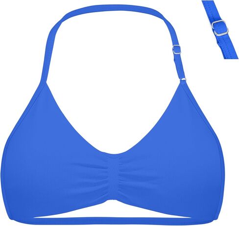 حمالات صدر نسائية ذات أشرطة وحمالات صدر بدون خياطة مفتوحة من الخلف حمالات صدر رياضية Bralette قصيرة مع حزام رفيع قابل للتعديل وكؤوس قابلة للإزالة in Kuwait