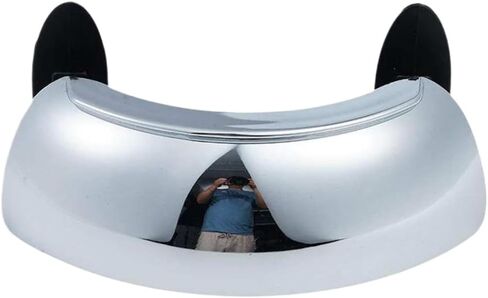 180 Degree No Blind Spot Mirror Motorcycle Windshield Wide Angle Rearview Mirror Clear Parabolic HD Convex Mirror Motorbike Part Tools Compatible With in Kuwait