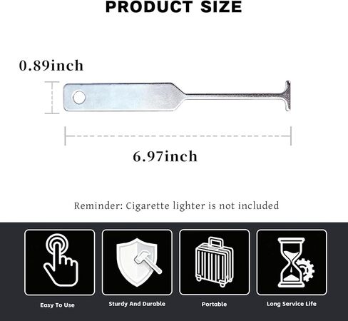 أداة إزالة مقبس ولاعة عالمية، إزالة مقبس ولاعة لمقبس ولاعة السجائر في السيارة in Kuwait