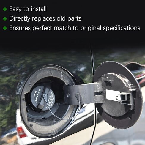 68102574AA Fuel Filler Door Gas Cap Hatch Cover, Fuel Door Lid Compatible with Jeep Cherokee 2014 2015 2016 2017 2018 2019 in Saudi Arabia