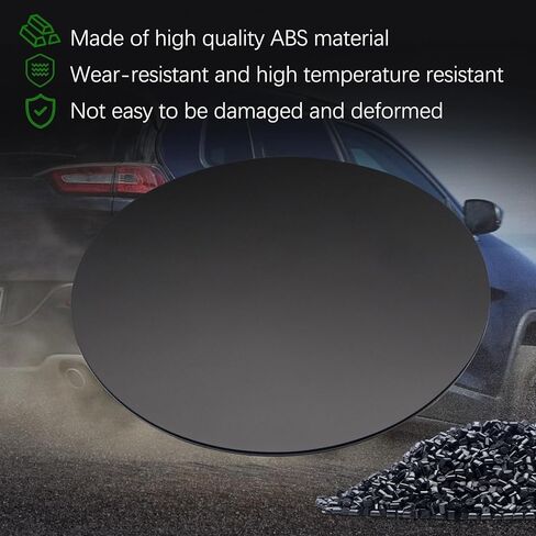 68102574AA Fuel Filler Door Gas Cap Hatch Cover, Fuel Door Lid Compatible with Jeep Cherokee 2014 2015 2016 2017 2018 2019 in Saudi Arabia