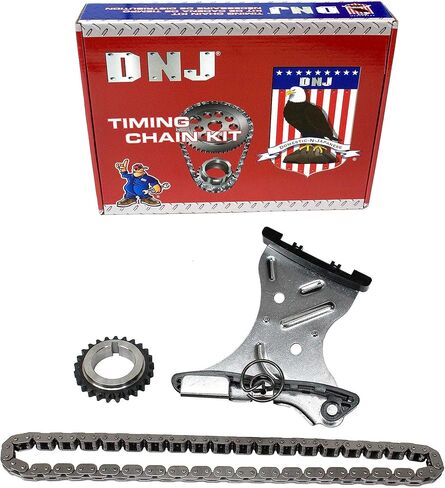 DNJ TK3135 Timing Chain Kit for 2006-2011 Buick, Chevrolet, Pontiac, Saturn Aura, G6, Impala 3.5L-3.9L V6 12V OHV 3490cc in Saudi Arabia