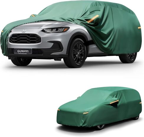 Car Cover Waterproof All Weather, 16-Layer Heavy Duty Full Exterior Cover with Vents, Spare Windproof Straps & Towel, Winter Snow/Ice/Rain Protection, Fit Sedan BMW 3 Series, Ford Fusion. in Saudi Arabia