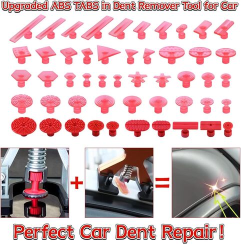 مجموعة أدوات سحب دنت السيارة، طقم إصلاح دنت بدون طلاء، مجموعة إزالة دنت السيارات مع رافع دنت قابل للتعديل، أداة إزالة دنت السيارة أداة إزالة دنت السيارة in Kuwait