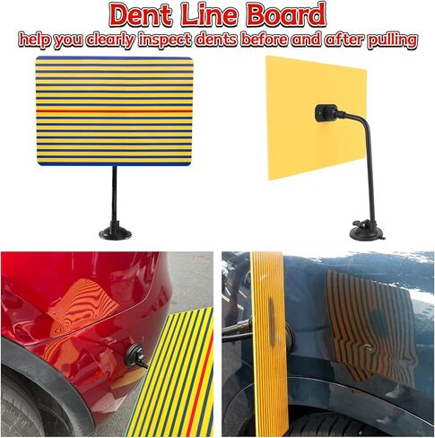 مجموعة أدوات سحب دنت السيارة، طقم إصلاح دنت بدون طلاء، مجموعة إزالة دنت السيارات مع رافع دنت قابل للتعديل، أداة إزالة دنت السيارة أداة إزالة دنت السيارة in Kuwait