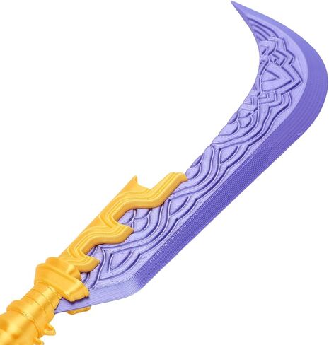 Vikye Cosplay Kpop Sword، 25in Anime Sword Replica Fantasy زي مع جرس وحبل لاتفاقيات الرسوم المتحركة والتقاط الصور in Kuwait