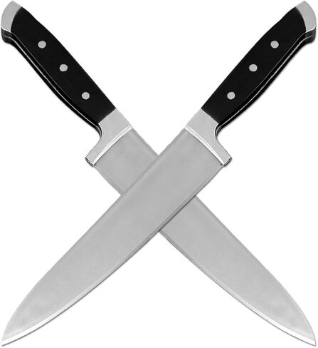 VZQI Plastic Classic Halloween Blood Horror Butcher Knife Props - 2Pcs in Saudi Arabia