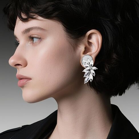 فانكولا قطعتان من سدادات أنفاق الأذن مع مكعب زركونيا متدلية من الفولاذ المقاوم للصدأ لا تسبب الحساسية DIY موسع الأذن نقالة ثقب الجسم مجوهرات لحفلات الزفاف in Kuwait