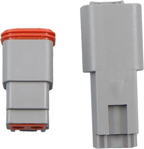 مجموعة موصلات كهربائية kimllier DT 2 Pin - 5 مجموعات كاملة مع جهات اتصال 16AWG، أداة إزالة، مشابك تثبيت للسيارات والشاحنات والأسلاك البحرية in Kuwait