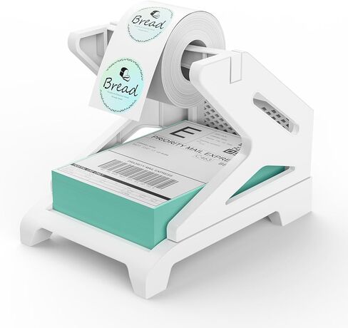 Rongta RP425 Label Printer+ White Label Holder in Saudi Arabia