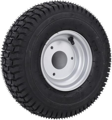 13x5.00-6 Tire and Wheel Rim Assembly, 6" Antislip All Terrain Vacuum Tubeless Wheel Tire with Rim for ATV Quad Go Kart Buggy Scooter Mini Bike Tractor in Saudi Arabia