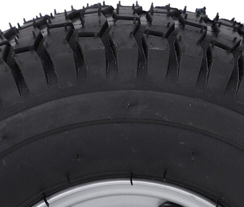 13x5.00-6 Tire and Wheel Rim Assembly, 6" Antislip All Terrain Vacuum Tubeless Wheel Tire with Rim for ATV Quad Go Kart Buggy Scooter Mini Bike Tractor in Saudi Arabia