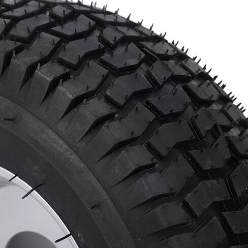 13x5.00-6 Tire and Wheel Rim Assembly, 6" Antislip All Terrain Vacuum Tubeless Wheel Tire with Rim for ATV Quad Go Kart Buggy Scooter Mini Bike Tractor in Saudi Arabia
