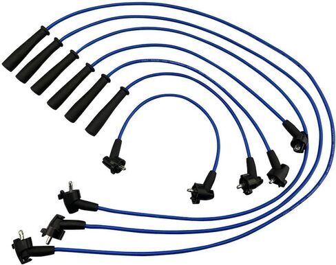 High Performance Racing Spark Plug Wires Compatible with 4Runner Pickup T100 3.0L SR5 Base DX DLX SR5 Base One-Ton SR5 V6 Gas 1992 1993 1994 1995 in Kuwait