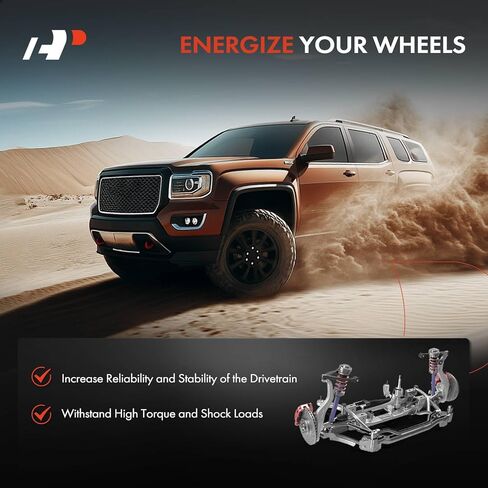 مجموعة عمود المحور الأيمن الخلفي A-Premium متوافقة مع Toyota 4Runner 2003-2009، FJ Cruiser 2007-2009 وLexus GX470 2003-2009، جانب الركاب in Kuwait