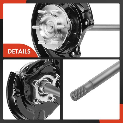 مجموعة عمود المحور الأيمن الخلفي A-Premium متوافقة مع Toyota 4Runner 2003-2009، FJ Cruiser 2007-2009 وLexus GX470 2003-2009، جانب الركاب in Kuwait