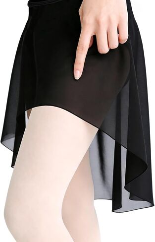 تنورة شبكية باليه للنساء البالغات والفتيات راقصة الباليه تسحب على الخصر المرن تنورة شبكية شبه شفافة لرقص الفريق in Kuwait