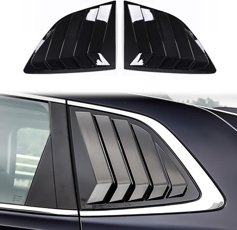 فتحات النوافذ تناسب هوندا CRV 2023 2024 2025 ملحقات النوافذ الخلفية الجانبية فتحات الزجاج الأمامي غطاء ظل الشمس ملحقات الديكور الخارجي للسيارات (أسود ساطع) in Kuwait