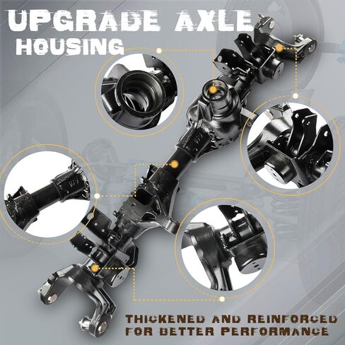 Upgrade Off-Road Front Axle Housing Fit for Jeep Wrangler JL 205MM 2018-2022 4WD Dana 30 / Dana M186 3.45 Overall Top Gear Ratio # 68388729AA in Saudi Arabia