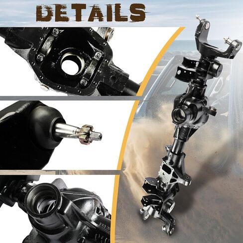 Upgrade Off-Road Front Axle Housing Fit for Jeep Wrangler JL 205MM 2018-2022 4WD Dana 30 / Dana M186 3.45 Overall Top Gear Ratio # 68388729AA in Saudi Arabia