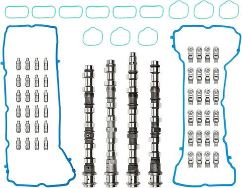 Engine Camshafts Rockers Arm Lifters Kit 3.6L V6 Pentastar 66 PCS, Fit For Dodge Charger Challenger Durango, Fit For Jeep Cherokee Wrangler, Fit For Chrysler, 5184377AG 5184378AG 5184332AA 5184296AH in Saudi Arabia