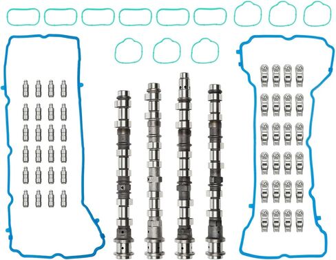 Engine Camshafts Rockers Arm Lifters Kit 3.6L V6 Pentastar 66 PCS, Fit For Dodge Charger Challenger Durango, Fit For Jeep Cherokee Wrangler, Fit For Chrysler, 5184377AG 5184378AG 5184332AA 5184296AH in Saudi Arabia