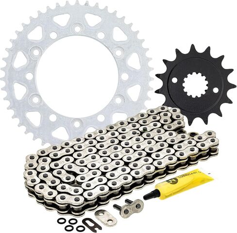 NICHE Drive Sprocket Chain Combo for Yamaha YZF600R Front 15 Rear 47 Tooth 520V O-Ring 108 Links in Kuwait