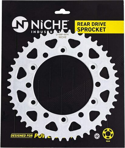 NICHE Drive Sprocket Chain Combo for Yamaha YZF600R Front 15 Rear 47 Tooth 520V O-Ring 108 Links in Saudi Arabia