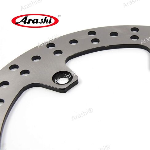 Arashi Rear Brake Disc Rotor for BMW R1200GS ADVENTURE 2006-2014 / R1200R 2006-2018 / R1200RT 2005-2013 Motorcycle Accessories R 1200 GS 1200 GS1200 Silver in Saudi Arabia