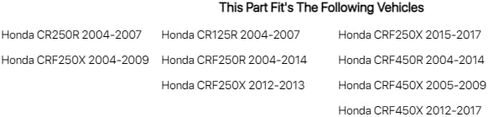 طقم دوار فرامل إعصار عائم كبير الحجم من Tusk، أمامي 270 مم لسيارة Honda CRF450X 2005-2009,2012-2017 in Kuwait