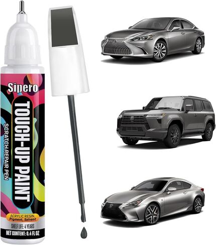 أبيض بارز (085) لقلم طلاء Lexus Touch Up - تطابق تام مع OEM للرقائق والخدوش - متوافق مع جميع الموديلات ES، RX، NX، UX in Kuwait