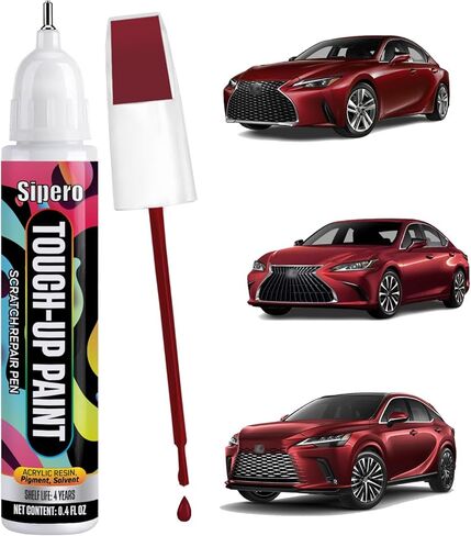 أبيض بارز (085) لقلم طلاء Lexus Touch Up - تطابق تام مع OEM للرقائق والخدوش - متوافق مع جميع الموديلات ES، RX، NX، UX in Kuwait