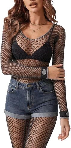 المرأة شبكة صيد السمك ارتداءها مثير شبكة مرنة قطعة واحدة Bodystockings تيدي الملابس الداخلية in Kuwait