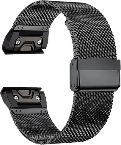 20/22/26 مللي متر حزام سريع التركيب لـ Garmin Fenix ​​8 43 51 مللي متر 7s 7X 7 Pro Fenix ​​6s 6X 6 5s 5X 5Plus Tactix 7 سوار فولاذي غير قابل للصدأ Forerunner 965 Watchbands in Kuwait