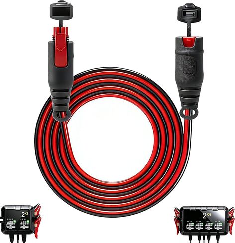 10 أقدام GC004 X-Connect لملحقات شاحن البطاريات NOCO، ملحق كابل تمديد لكابل شحن البطاريات الذكية Genius، متوافق مع GENIUS1، GENIUS2،G750، G1100، G3500 in Kuwait