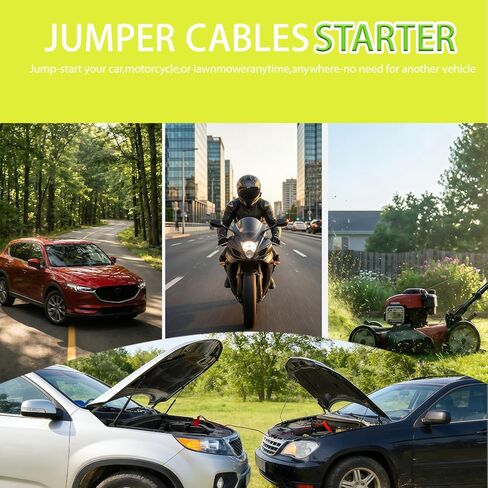 كابلات توصيل مناسبة لبطارية 20 فولت إلى كابل محول السيارة - مشابك تمساح 8AWG 2FT مقاومة للحرارة 200 درجة مئوية لبدء تشغيل السيارات والشاحنات وجزازات العشب وأدوات الطاقة in Kuwait